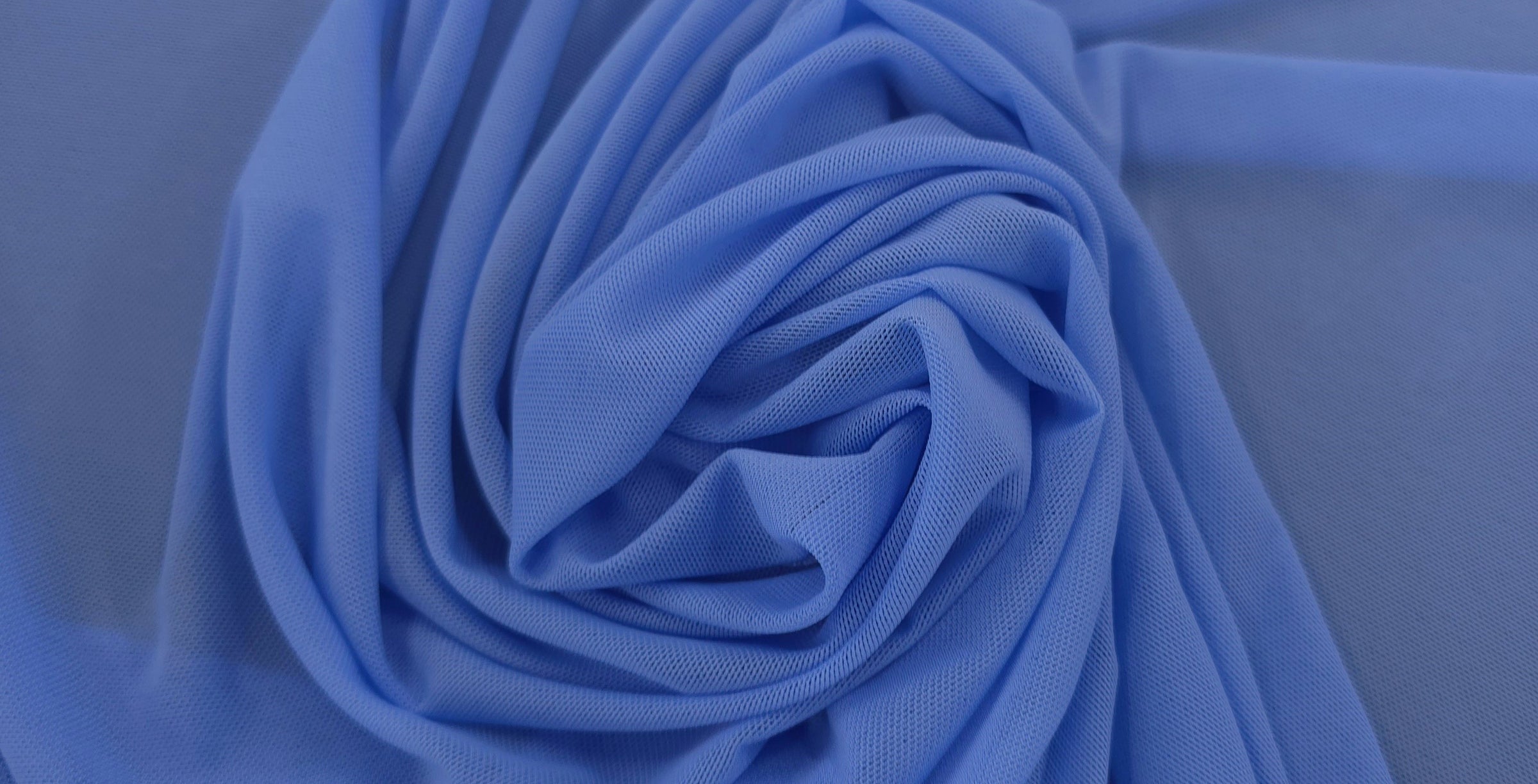 Stretch Mesh Bluebell