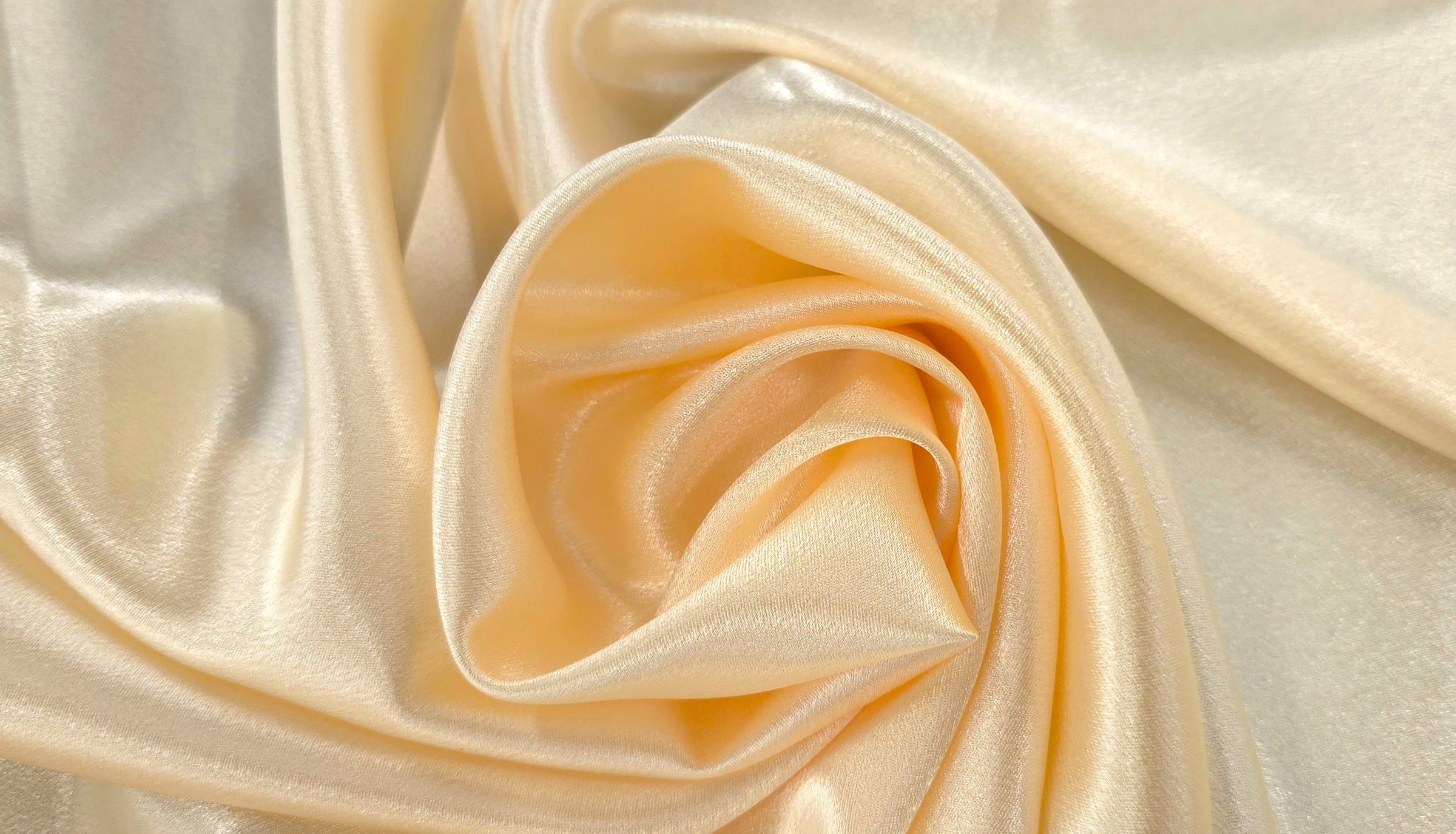 Stretch Satin Crepe Butter
