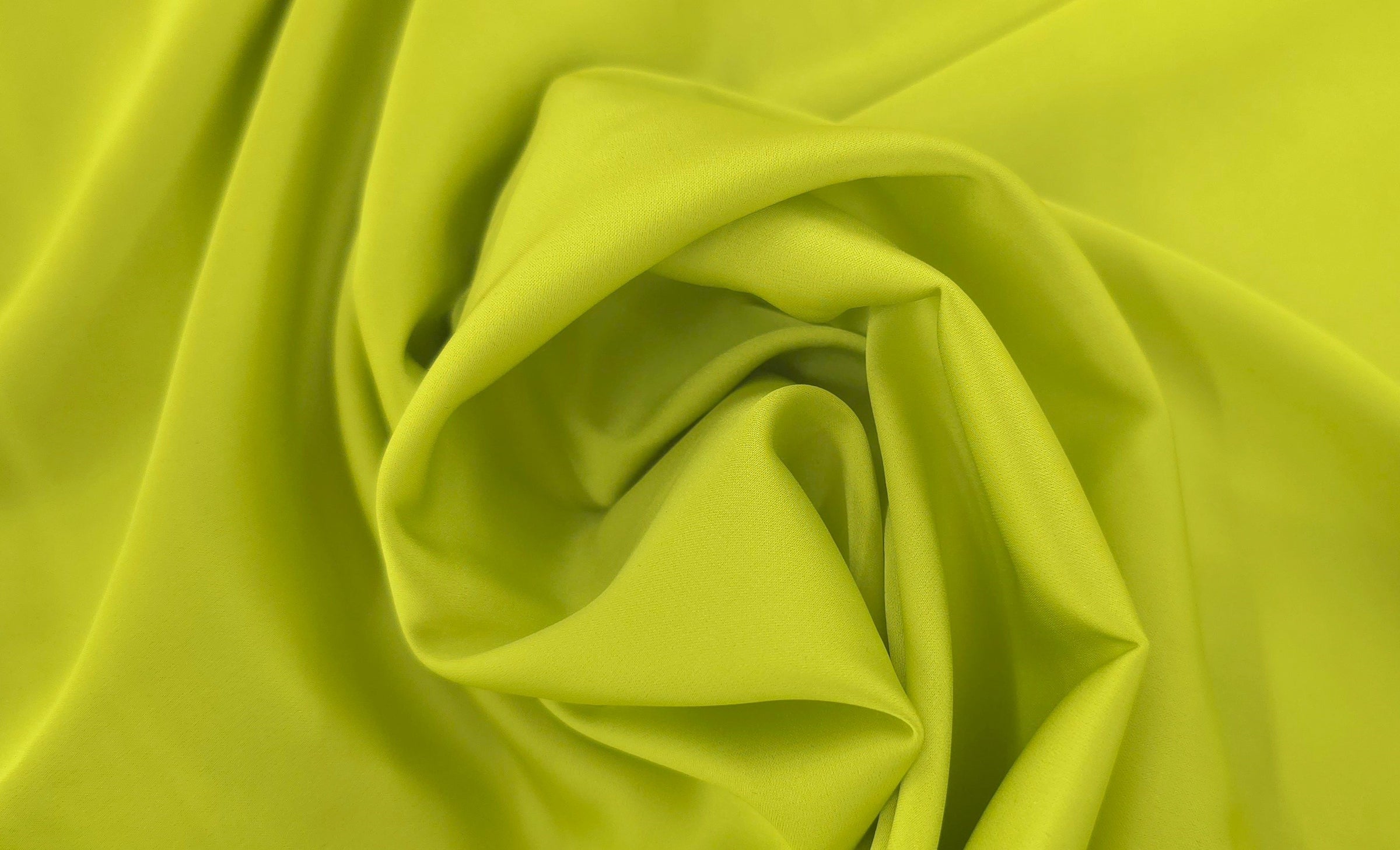 Stretch Satin Flo Lime