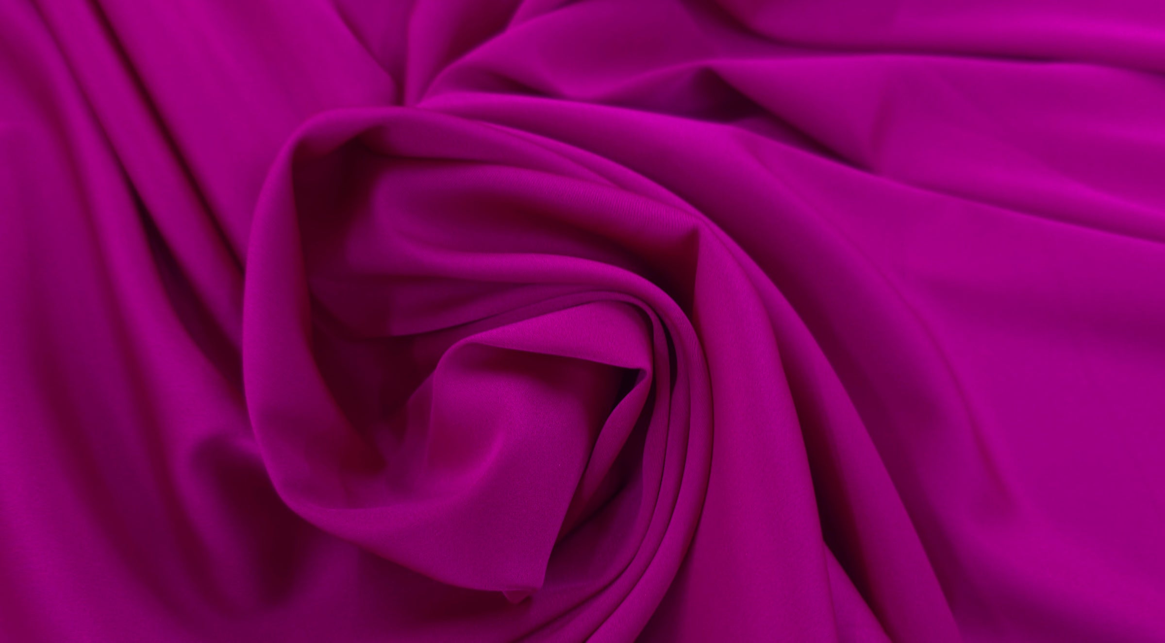 Stretch Satin Magenta