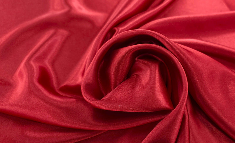 Stretch Satin Red