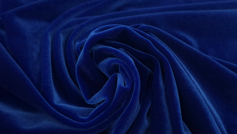 Stretch Velvet Royal
