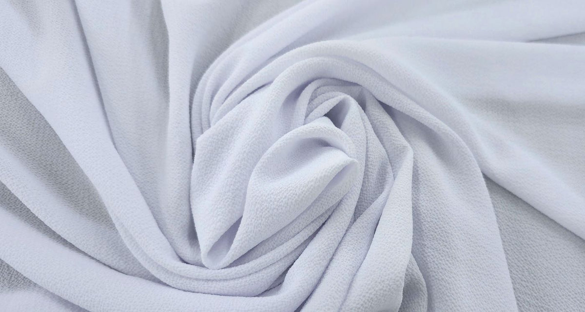 White Polyester Rug Material Textured Polyester White – DK Fabrics