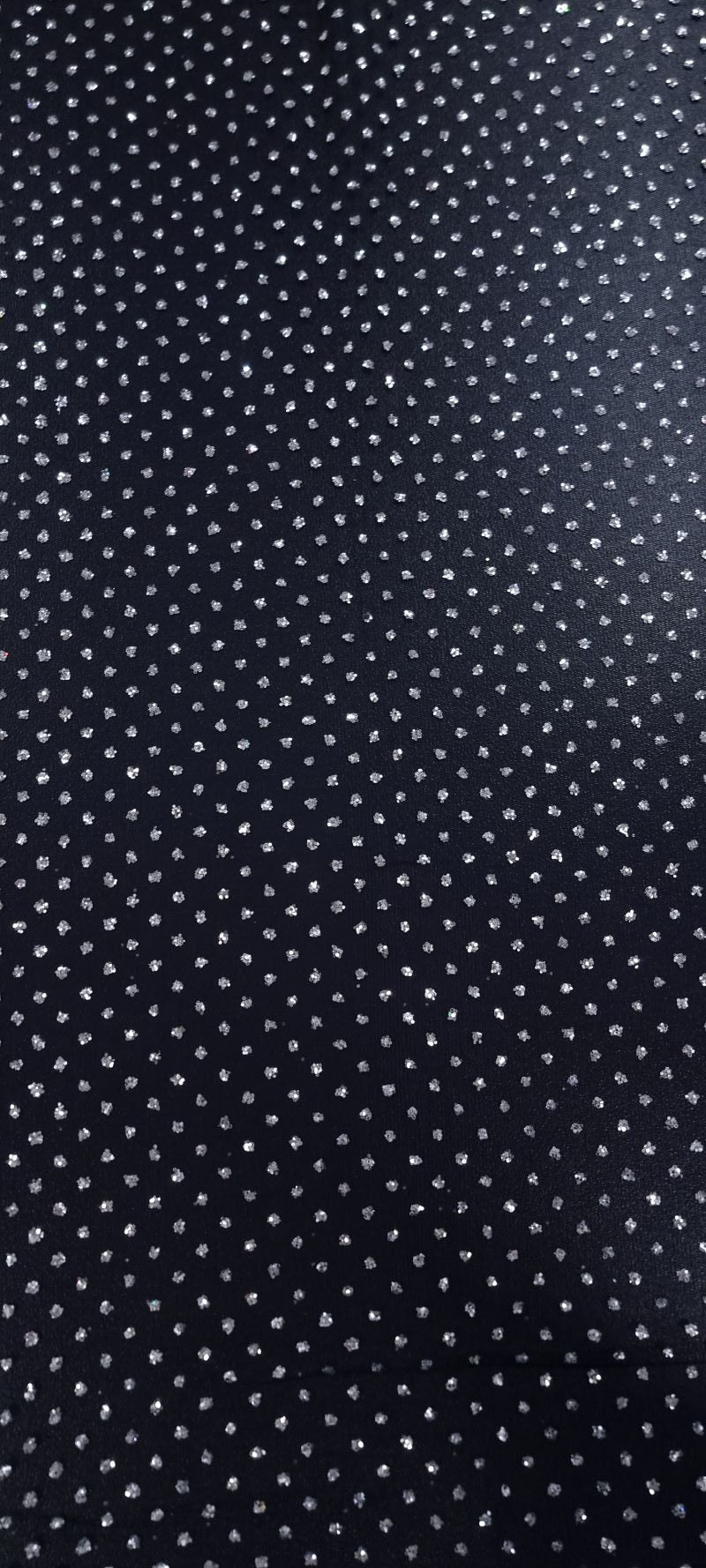 Twinkle Tulle Black with Silver 1