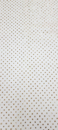 Twinkle tulle beige with gold 1