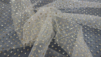 Twinkle tulle beige with gold 3