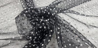 Twinkle tulle black with silver 3