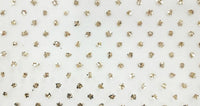 Twinkle tulle white with gold