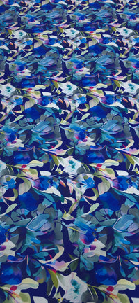 Woven Stretch Polyester Winter Melody