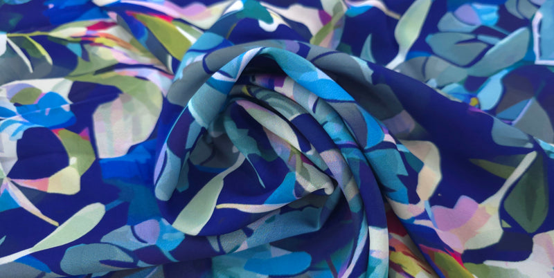 Woven Stretch Polyester Winter Melody