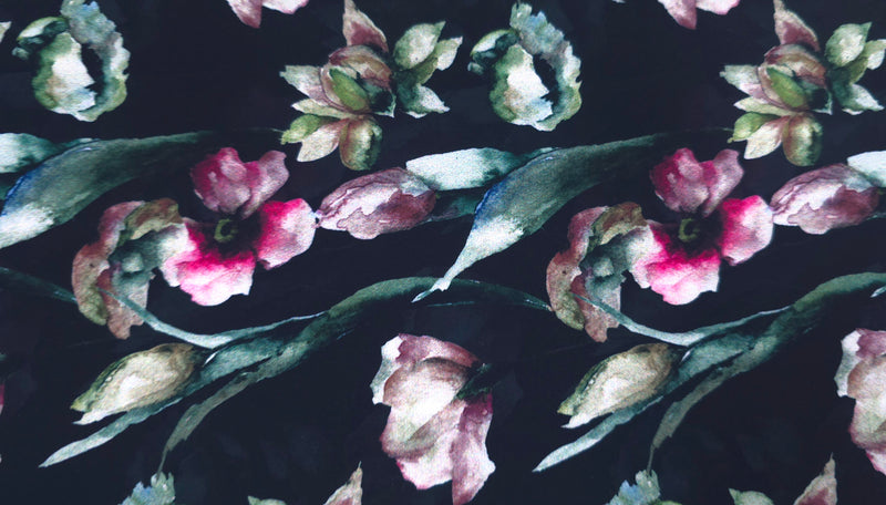 Woven Stretch Polyester Mystic Dream