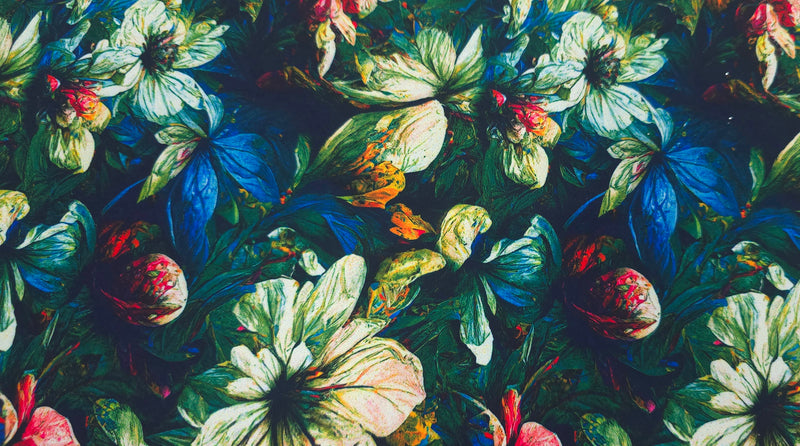 Woven Stretch Polyester Vibrant Melody