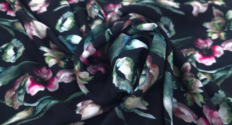 Woven Stretch Polyester Mystic Dream