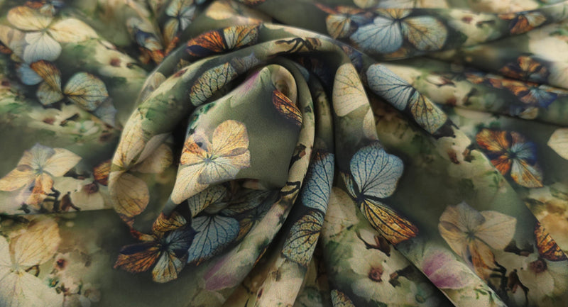 Woven Stretch Polyester Mystic Memories