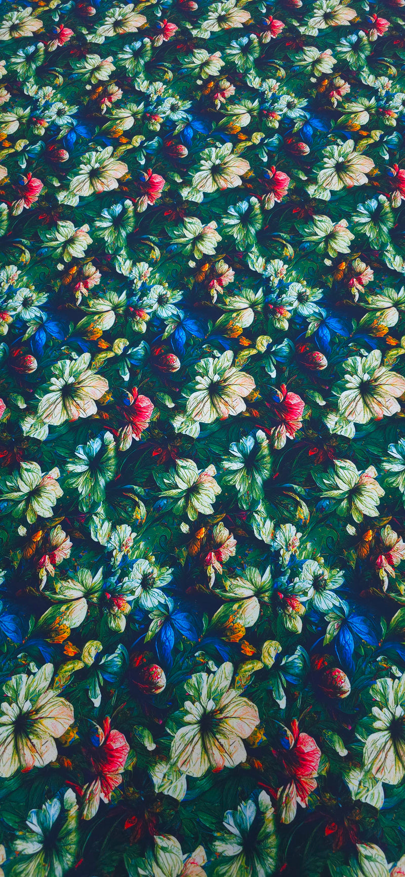 Woven Stretch Polyester Vibrant Melody