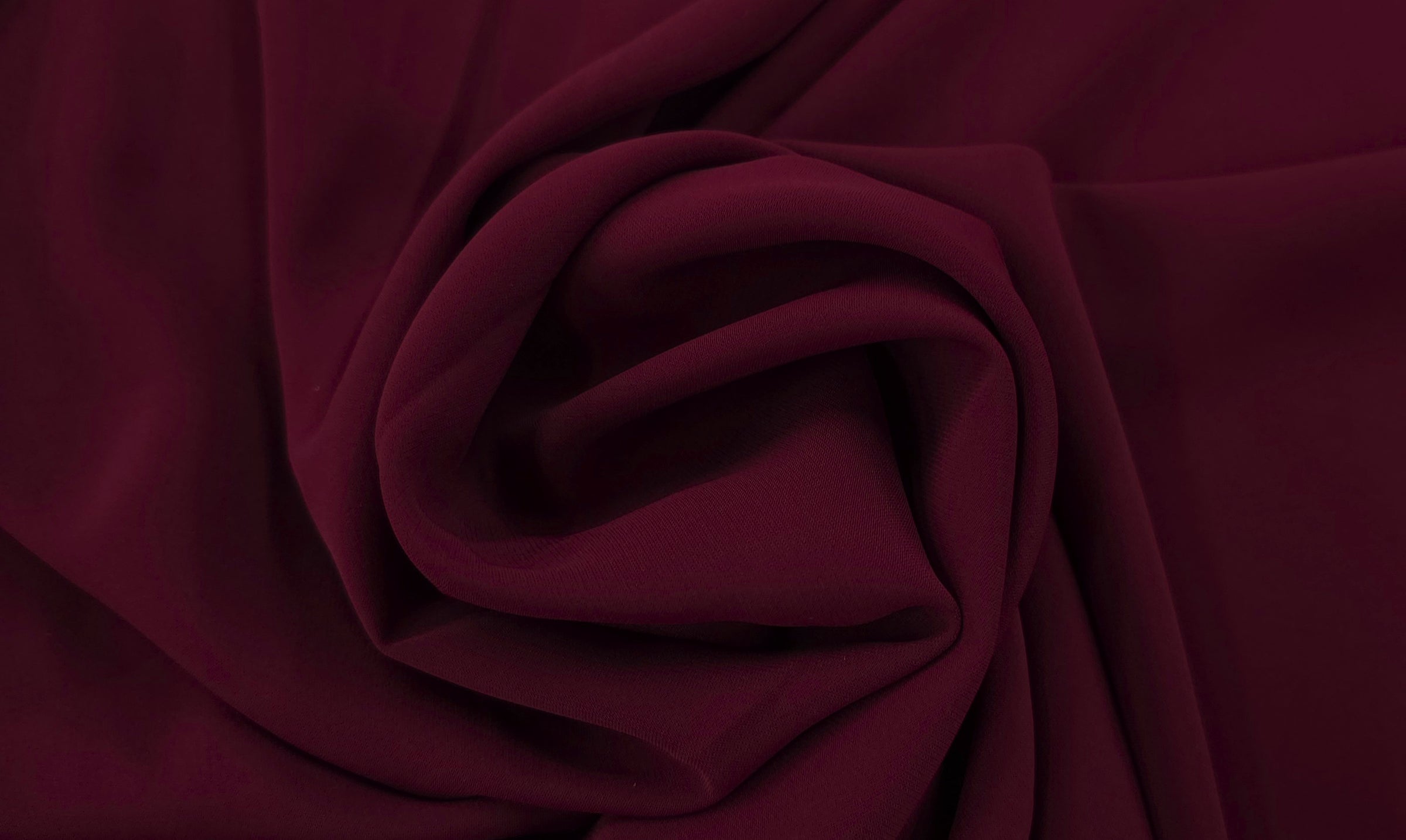 Woven Polyester Spandex Burgundy