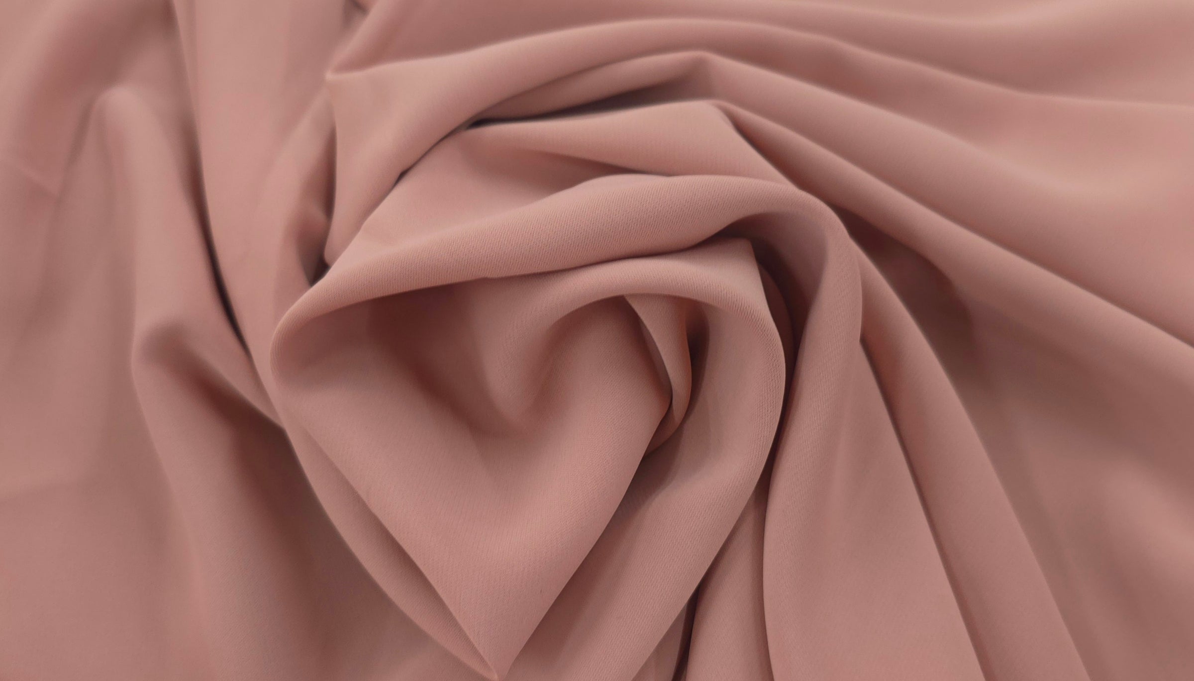 Woven Polyester Spandex Pale Salmon