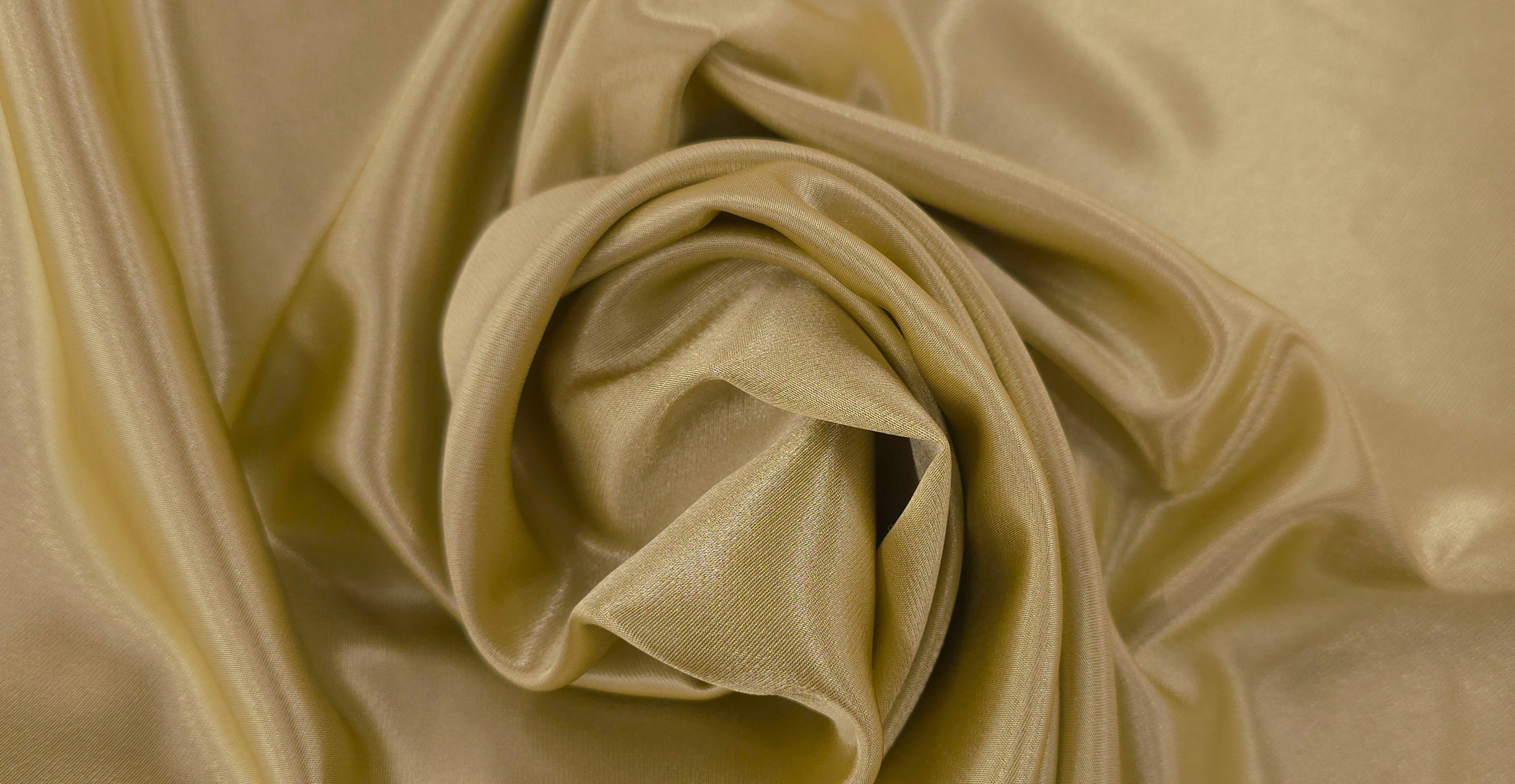 Charmeuse Satin Metallic Gold