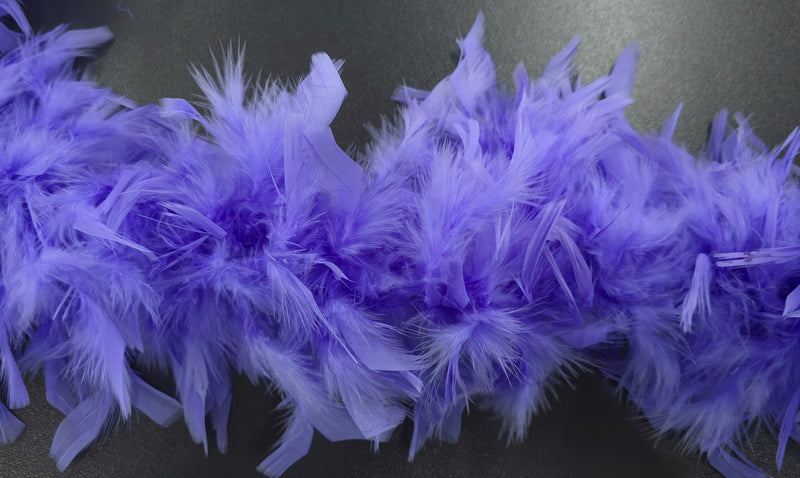Feather Boa Luxe Periwinkle