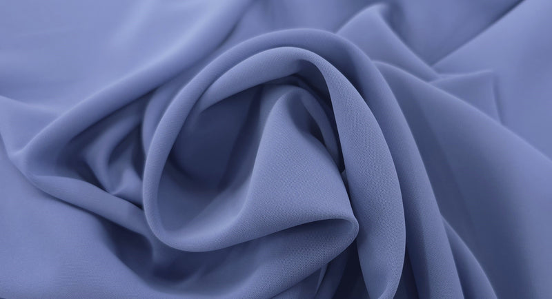 Lightweight Woven Polyester Spandex Periwinkle