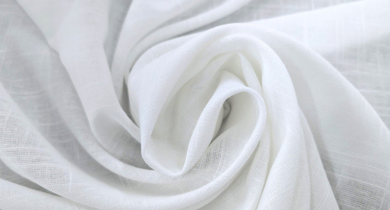 Linen Blend Shirting Ivory