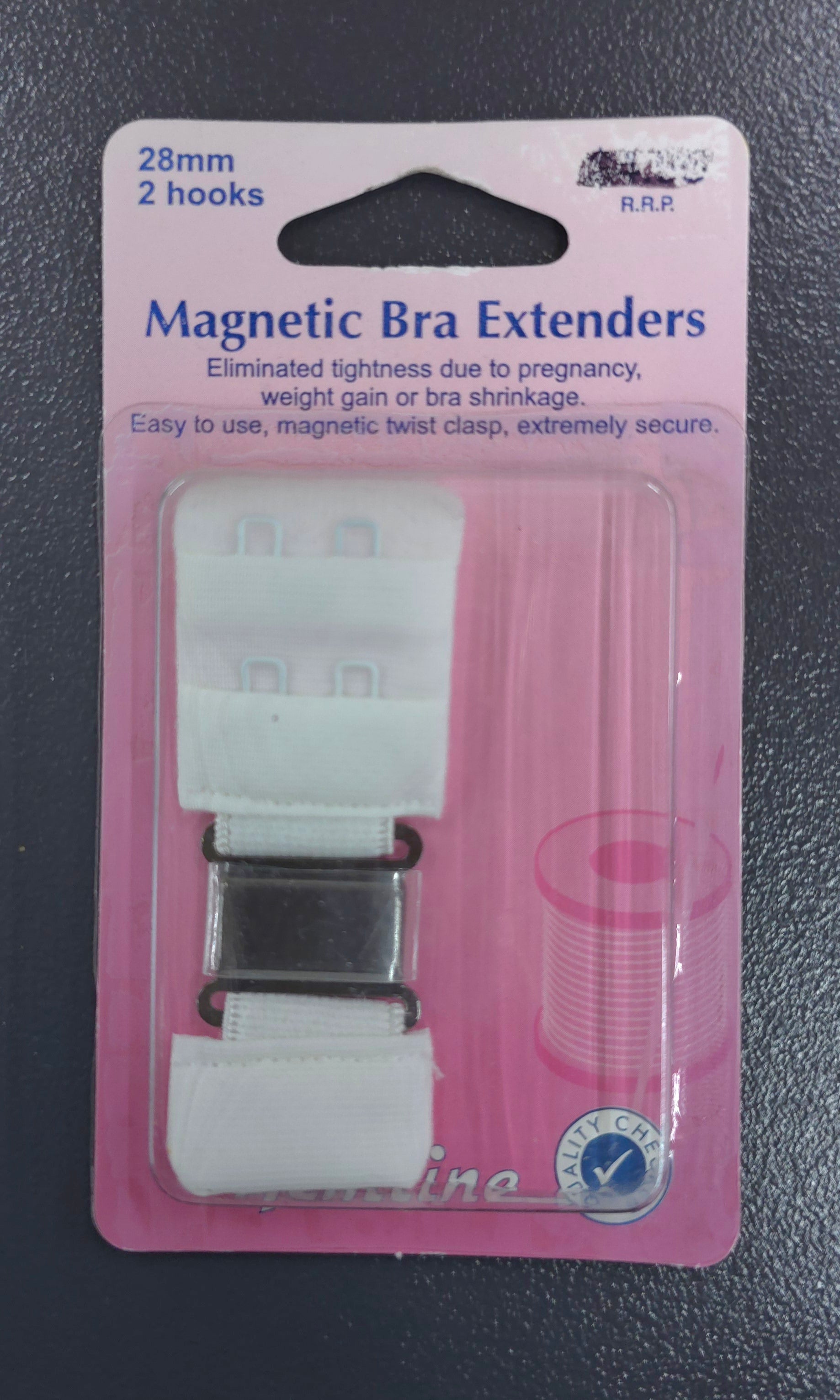 Magnetic Bra Extender 28mm White