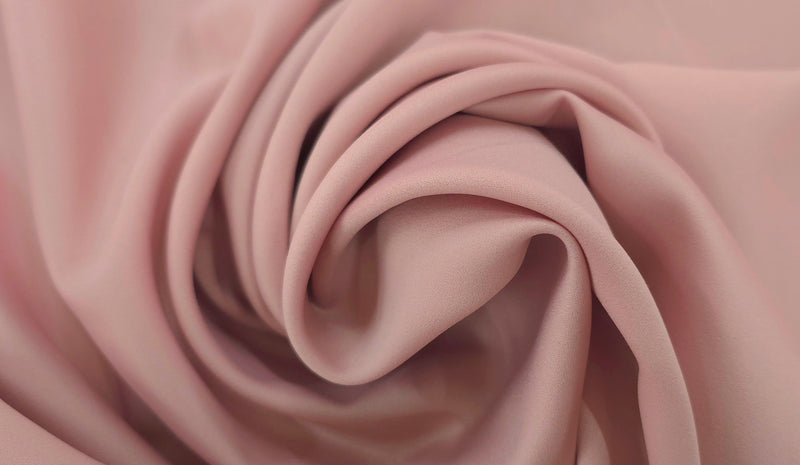 Medium Weight Delustered Satin Rose Pink