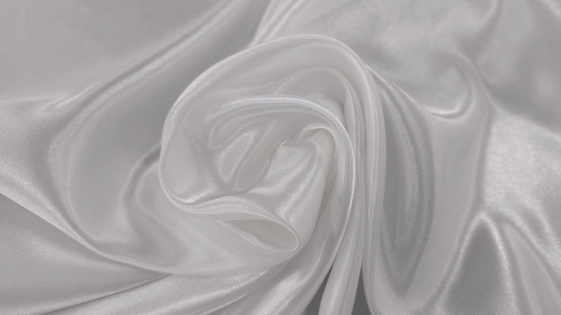 Polyester Satin Off White