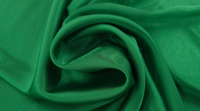 Charmeuse Satin Emerald Green