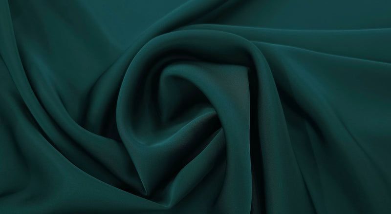 Luxe Stretch Satin Dark Teal
