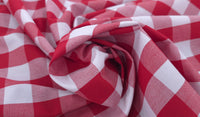 Tablecloth Check Red