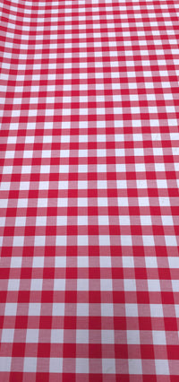 Tablecloth Check Red