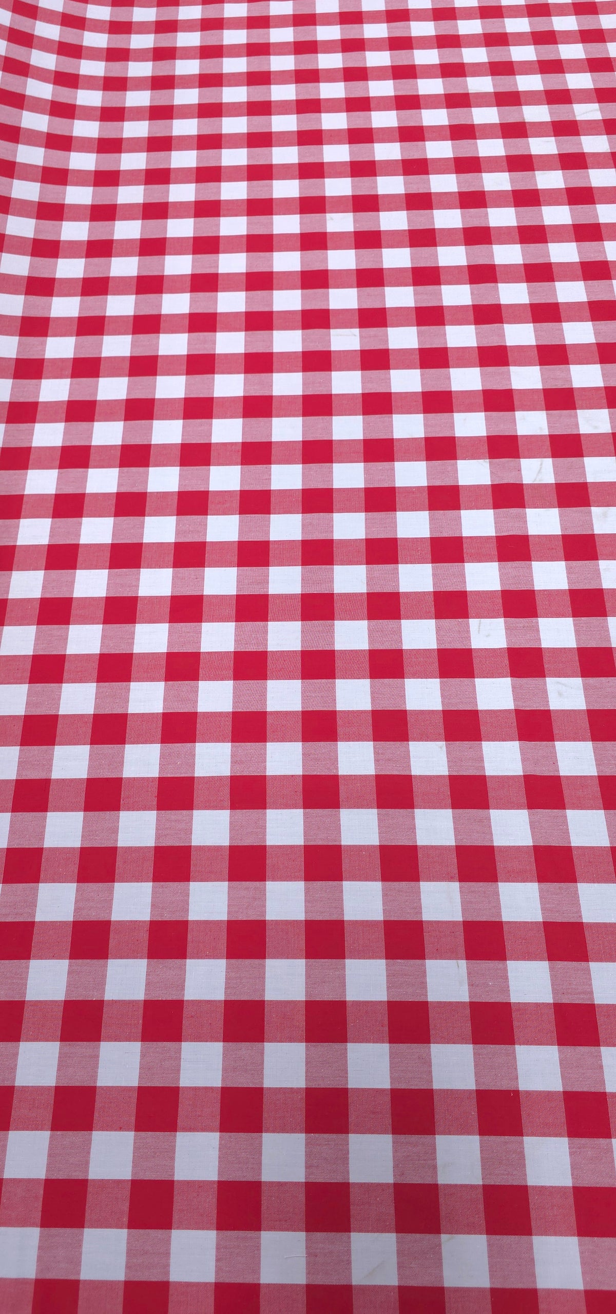 Tablecloth Check Red