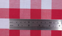 Tablecloth Check Red