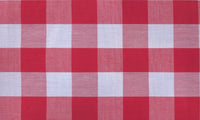 Tablecloth Check Red