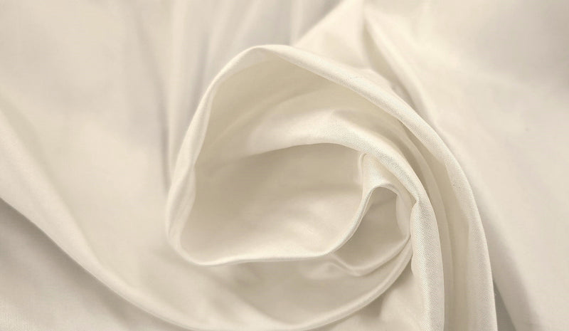 Silk Dupion Bone