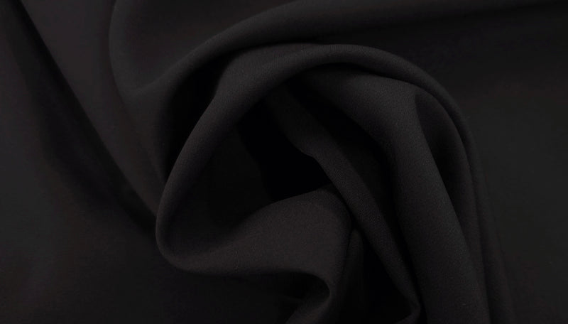 Stretch Polyester Calypso Black