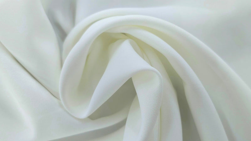 Stretch Polyester Calypso Ivory