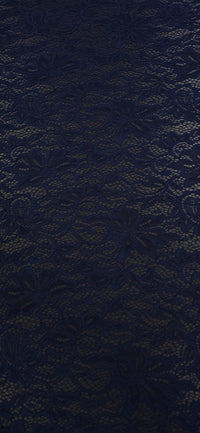 Stretch Lace Elegance Navy