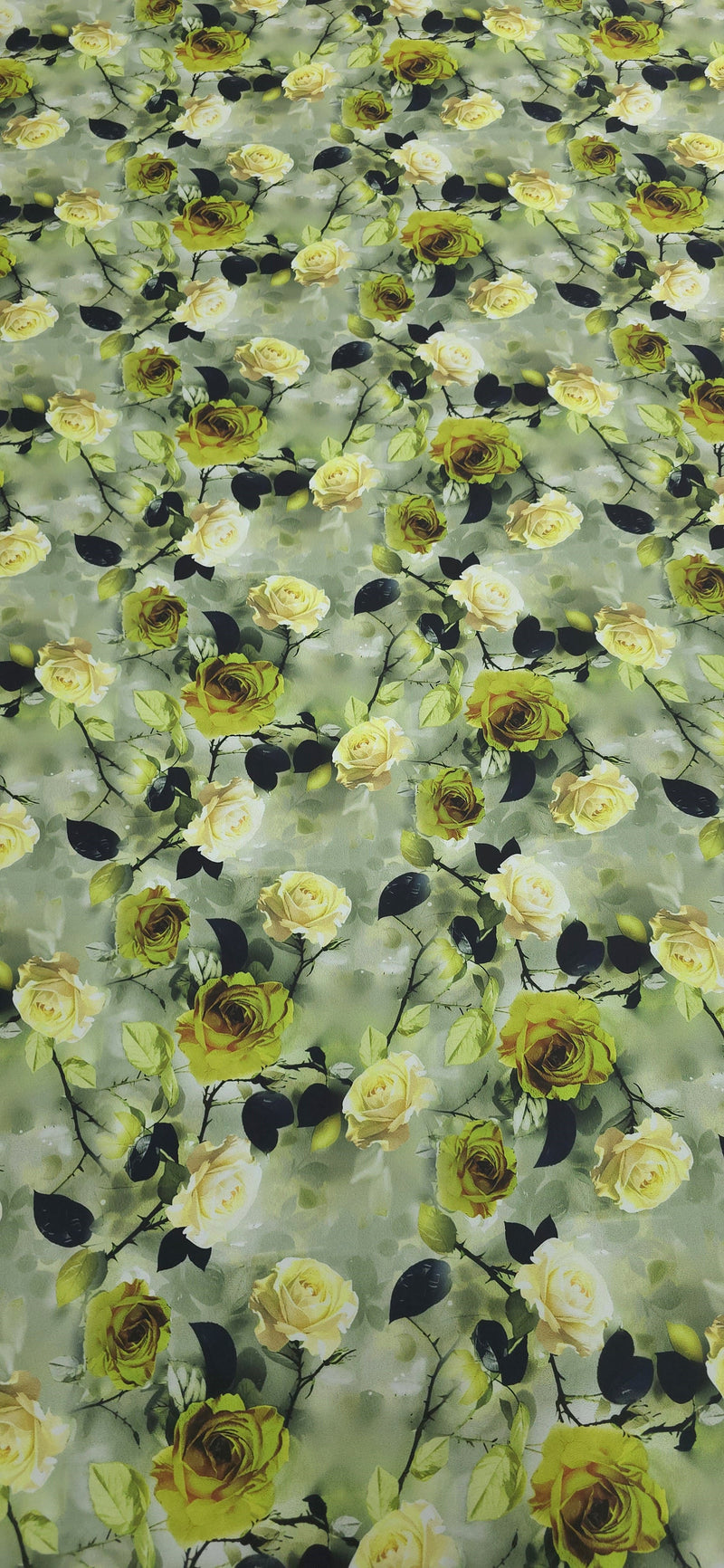 Woven Stretch Polyester Majestic Morning