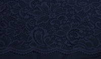 Stretch Lace Elegance Navy