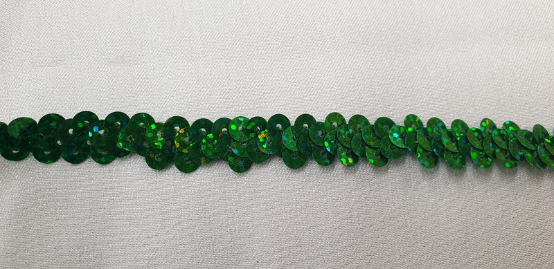 1 row green sparkle 1