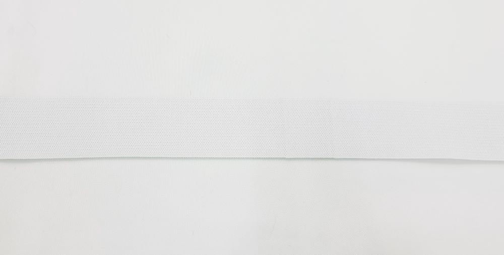 32mm Soft Elastic White