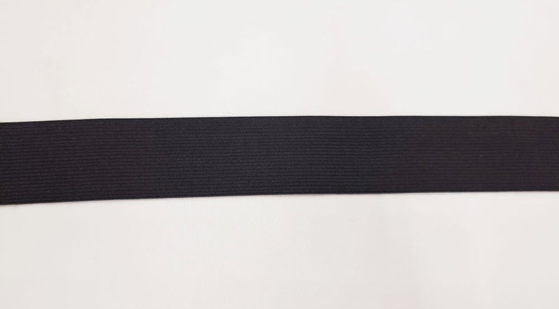 38mm Soft Elastic Black