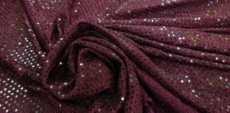 3mm Disco Sequin Burgundy 2