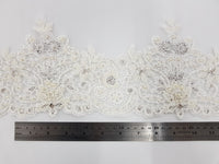 Beaded Trim Floral Elegance 2