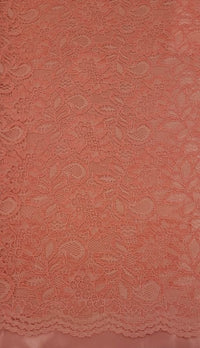 Botanical Corded Lace Coral 1