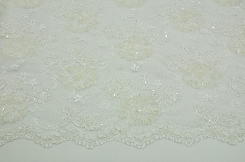 Bridal Lace Floral Ribbon 3