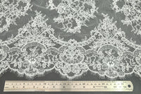 Bridal Lace Vintage Floral Ivory 1