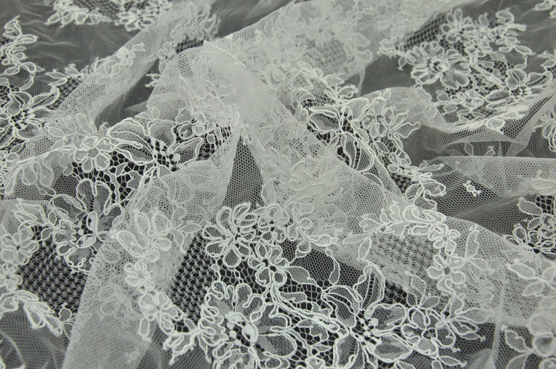 Bridal Lace Vintage Floral Ivory 3